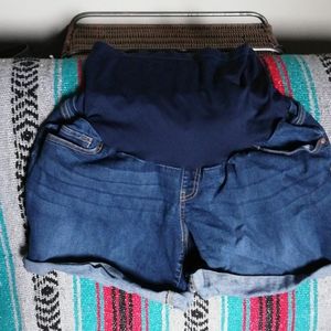 Two pair maternity shorts
